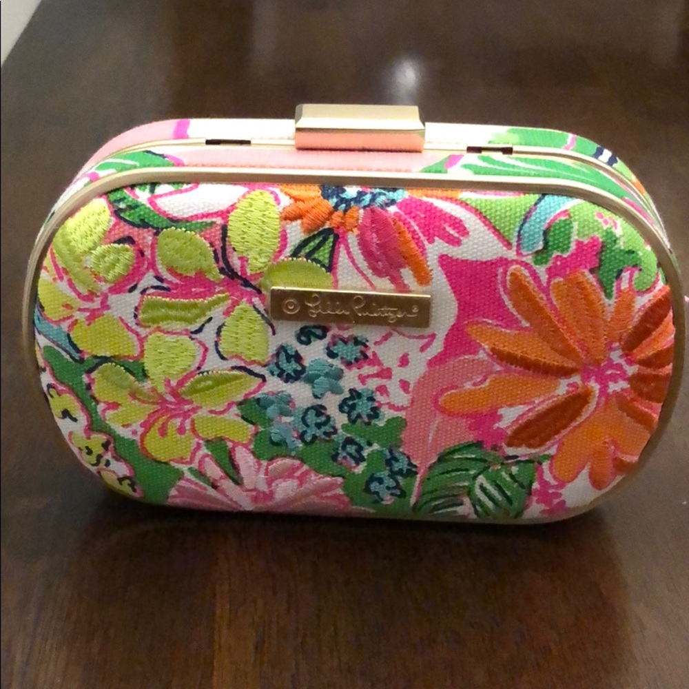 NWT Lilly Pulitzer for Target floral clutch purse